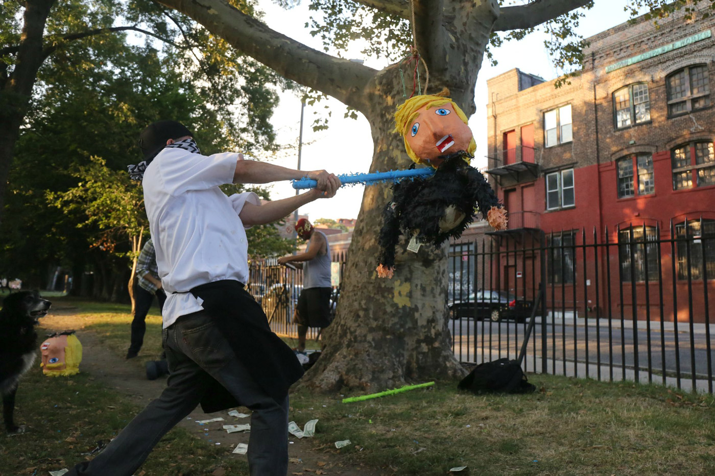 George Bush Effigy