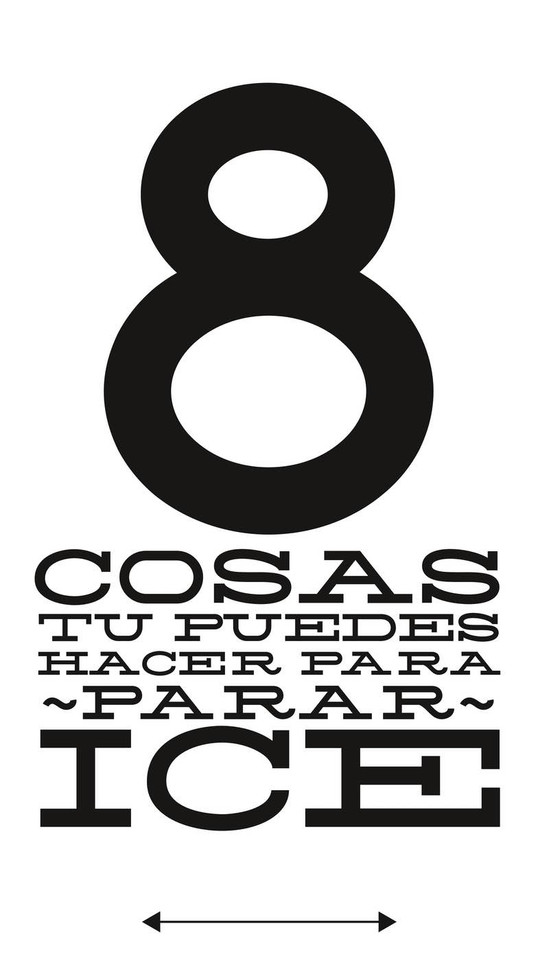 Photo of ‘8 Cosas Tu Puedes Hacer Para Parar ICE’ front cover