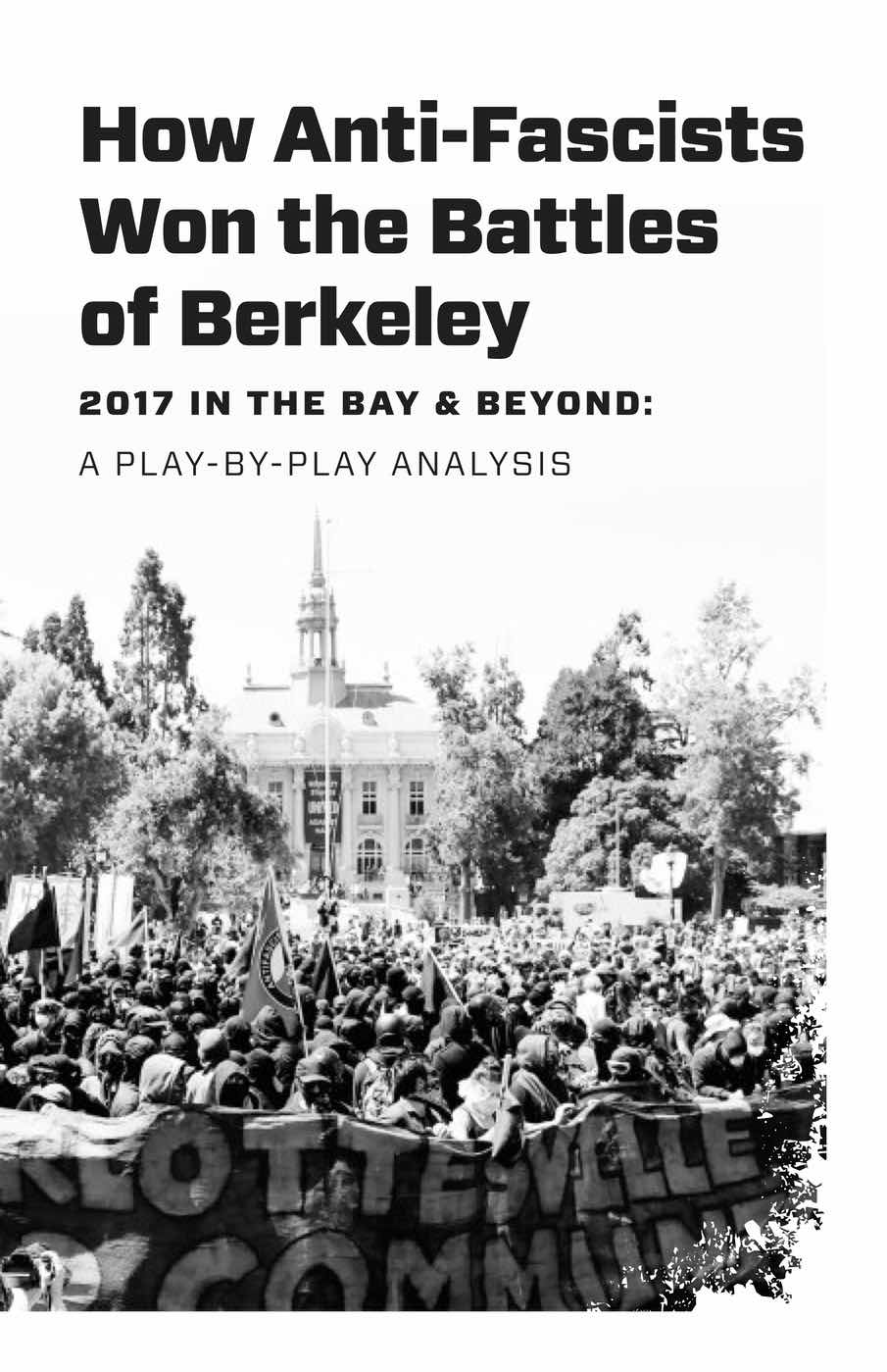 Photo of ‘How Anti-Fascists Won the Battles of Berkeley’ front cover