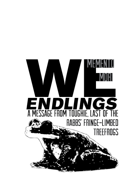 Photo of ‘Memento Mori: We Endlings’ front cover