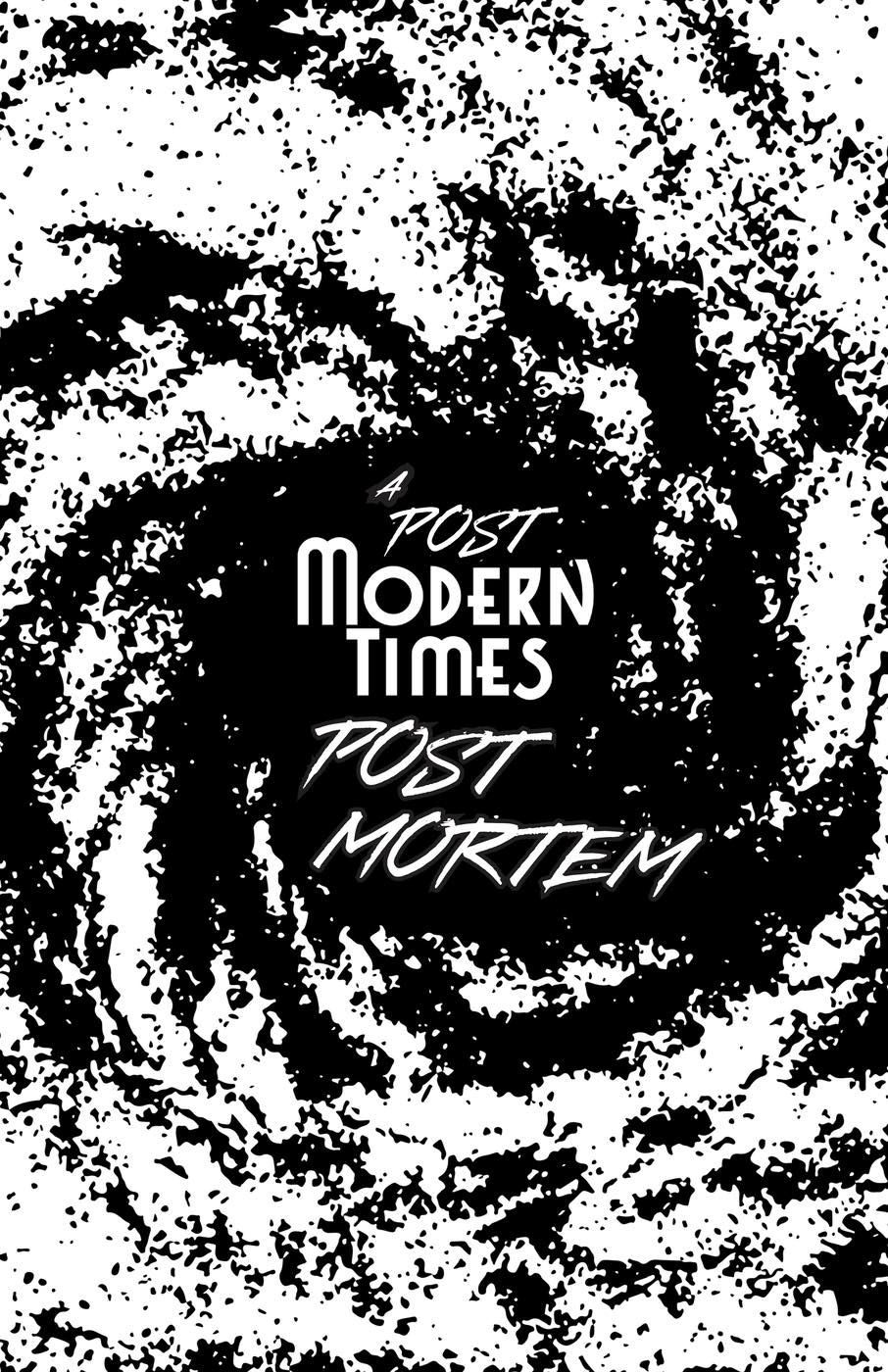 Photo of ‘Post Modern Times: Post Mortem’ front cover