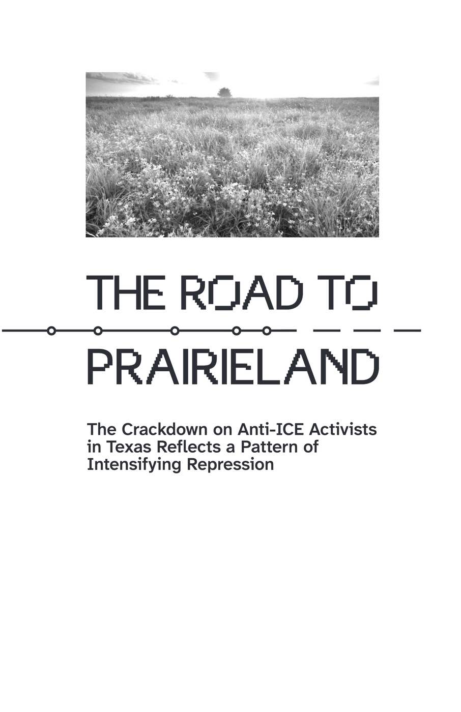Photo of ‘The Road to Prairieland’ front cover